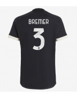Juventus Gleison Bremer #3 Kolmaspaita 2023-24 Lyhythihainen